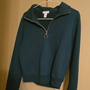 Full Tilt Forest Green Sweater